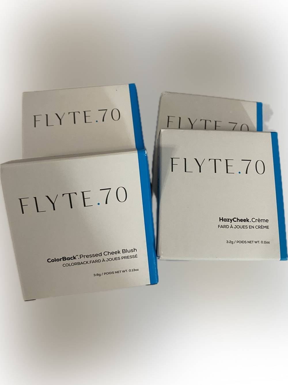 FLYTE.70 ColorBack Pressed Cheek Blush & HazyCheek Crème (MSRP $144)